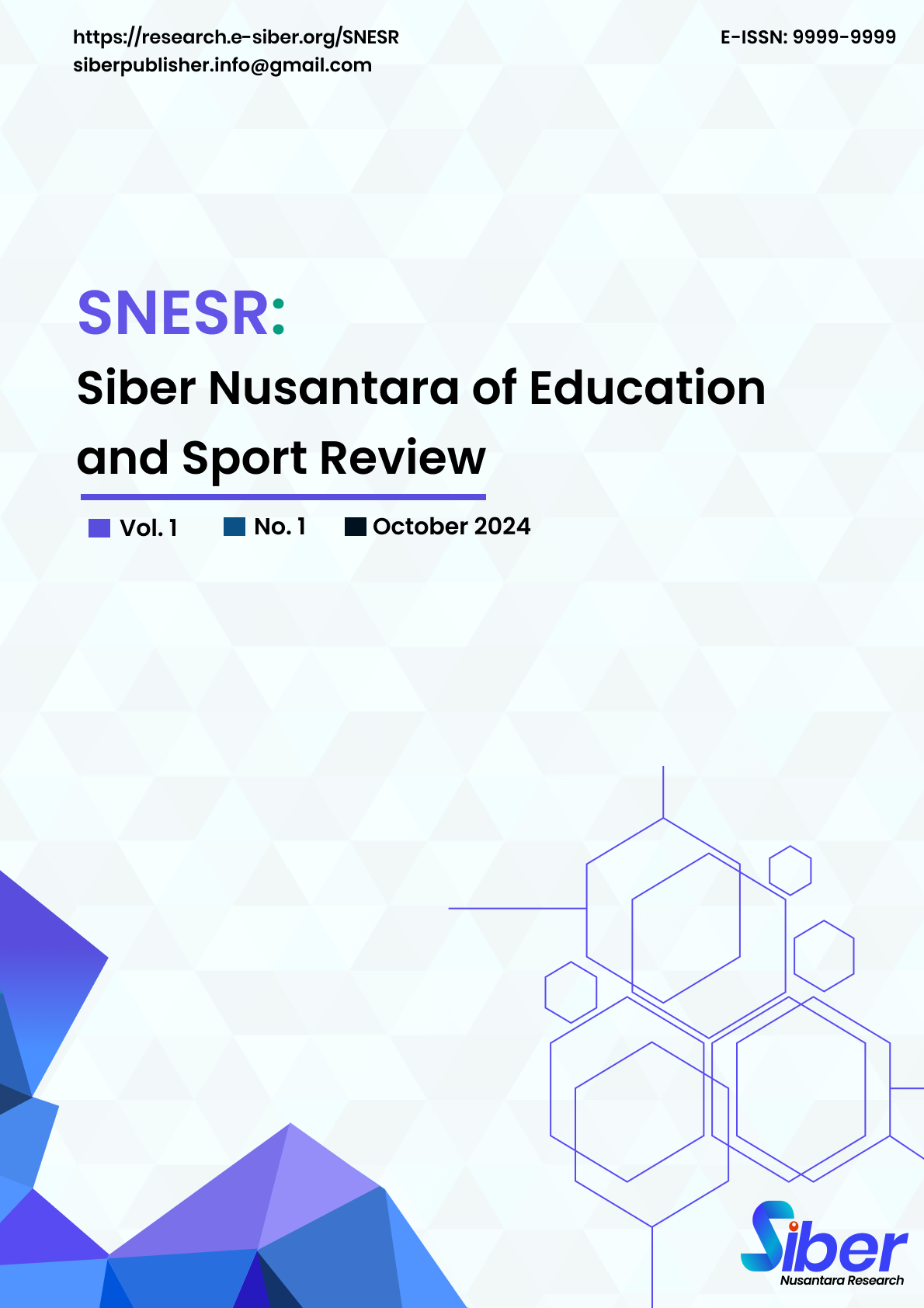 Siber Nusantara of Education and Sport Review